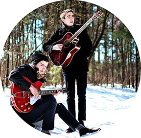 Two Cool Popsmiths: Andy Klingensmith (right) and Riley Smith (left)