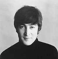 john-lennon-black-and-white-photo