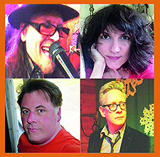(Pop 4, clockwise from left) Kirk Adams, Andrea Perry, KC Bowman and Scott McPherson