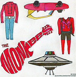 monkees good times stickers