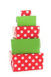 holiday gifts wrapped